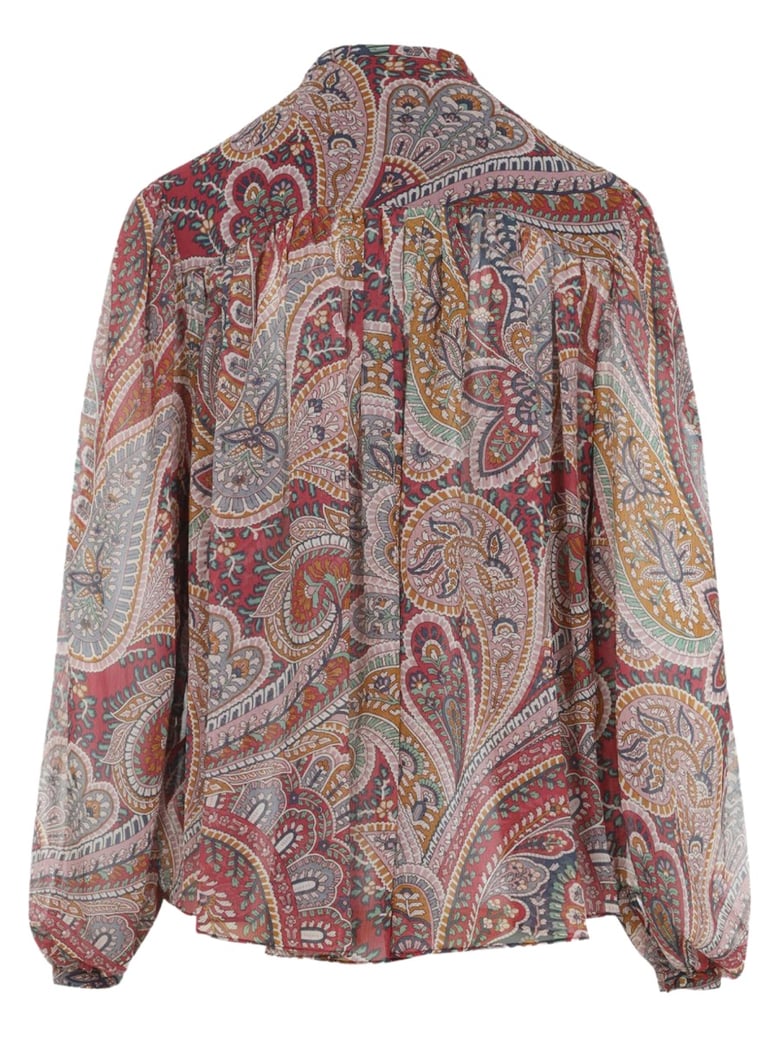 shirt paisley print multicolour by Selfnex