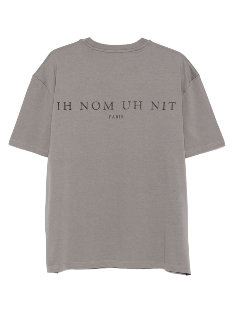t-shirt with print grey by Selfnex