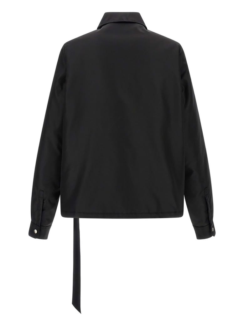 jacket with concealed zipper by Selfnex