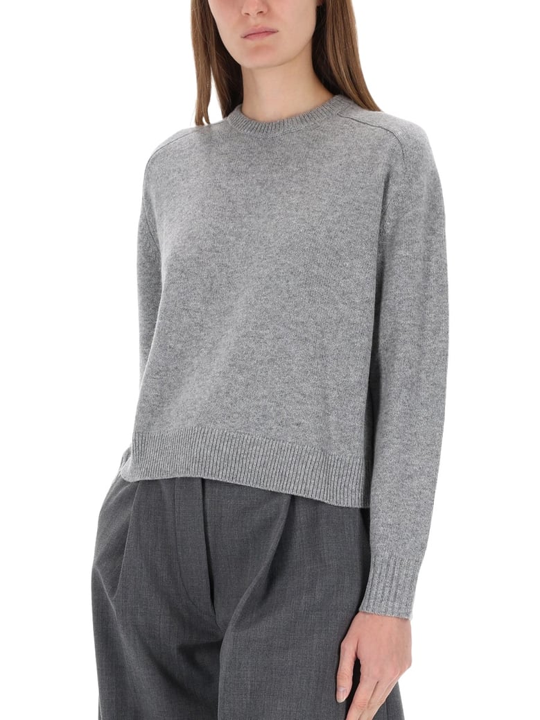 cropped cashmere sweater by Selfnex