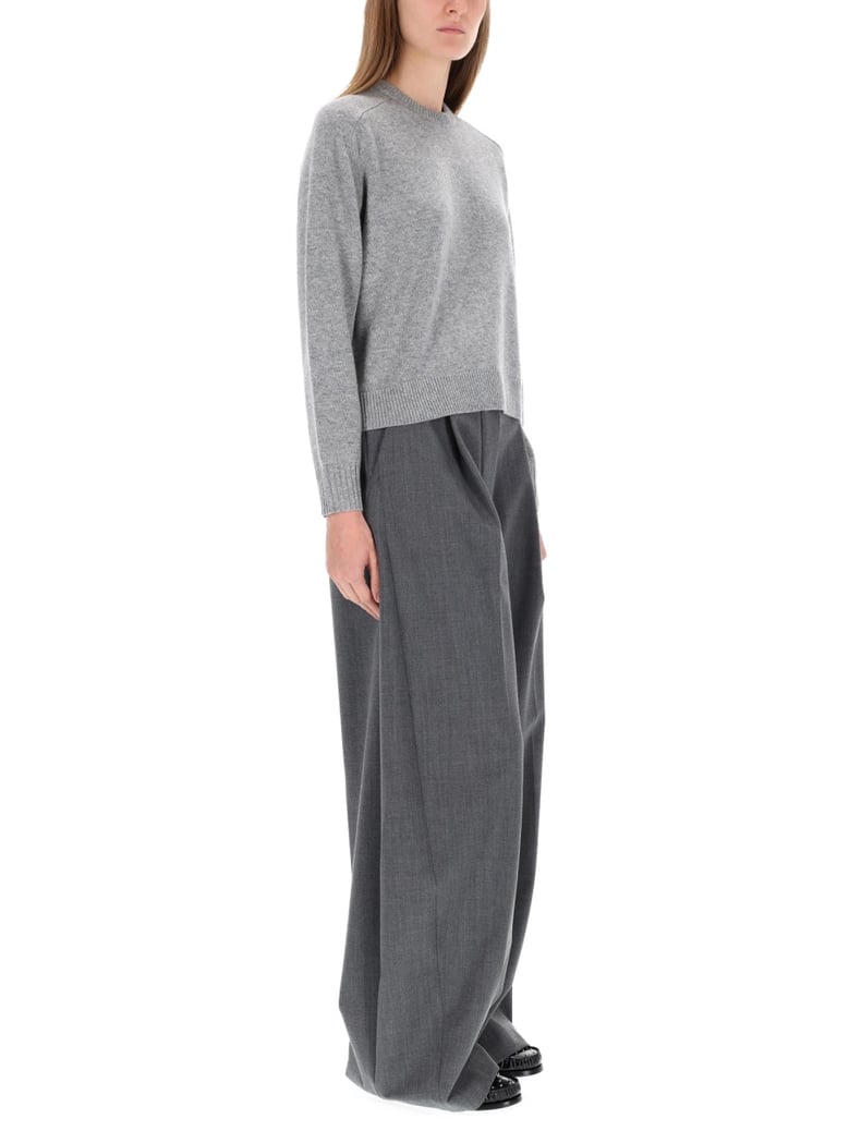 cropped cashmere sweater by Selfnex