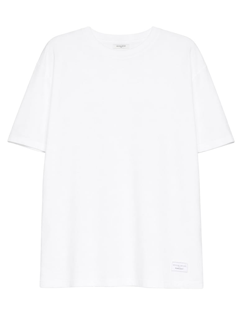 t-shirt with logo white by Selfnex