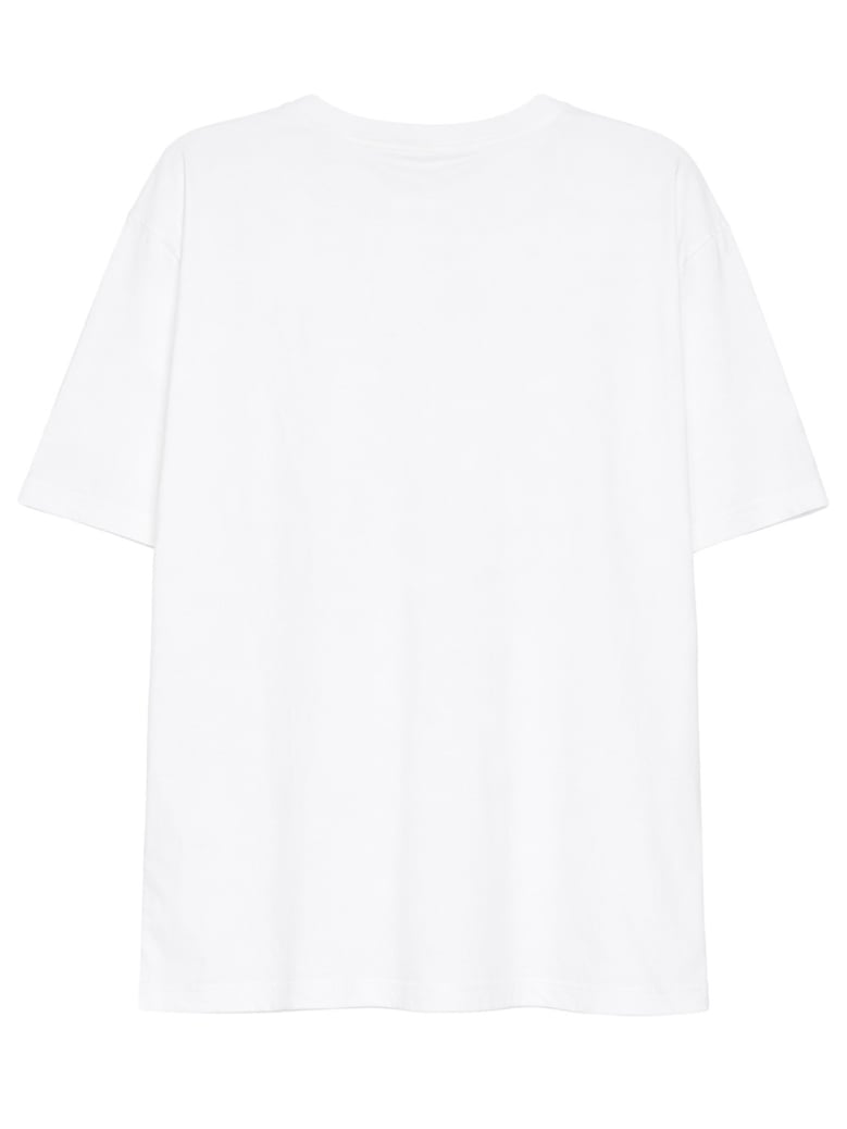 t-shirt with logo white by Selfnex