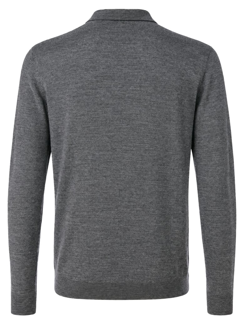 polo shirt merino wool multicolour by Selfnex