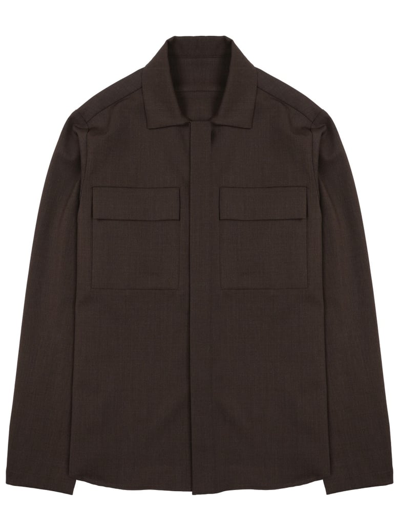 jacket freud brown wool by Selfnex