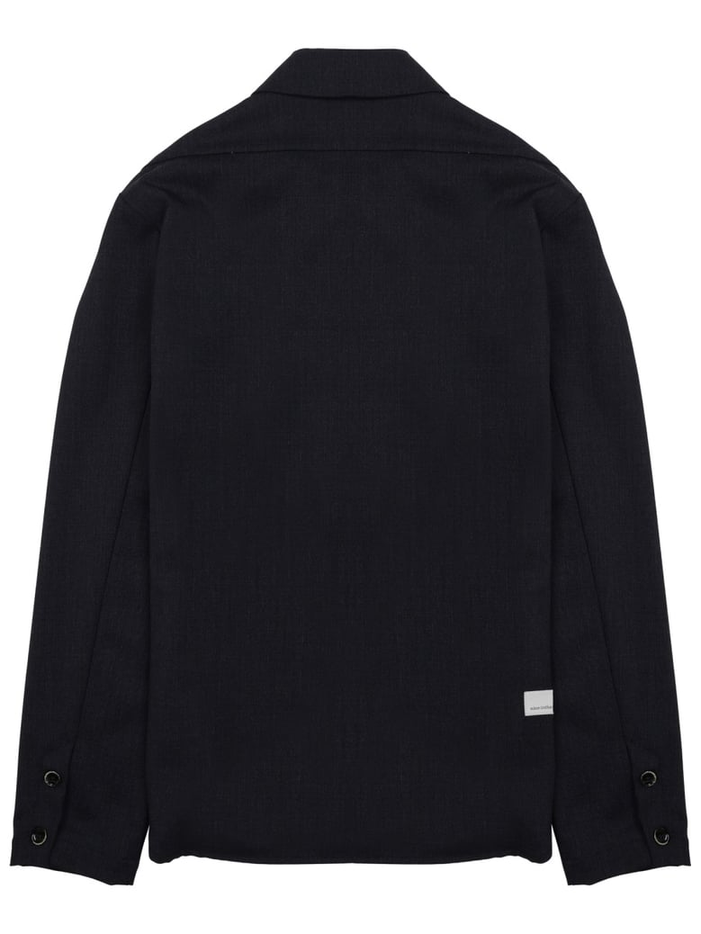 jacket freud blue wool blend by Selfnex