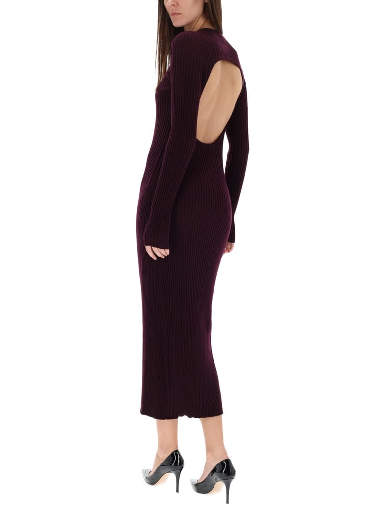 elegant dress with back slit by Selfnex