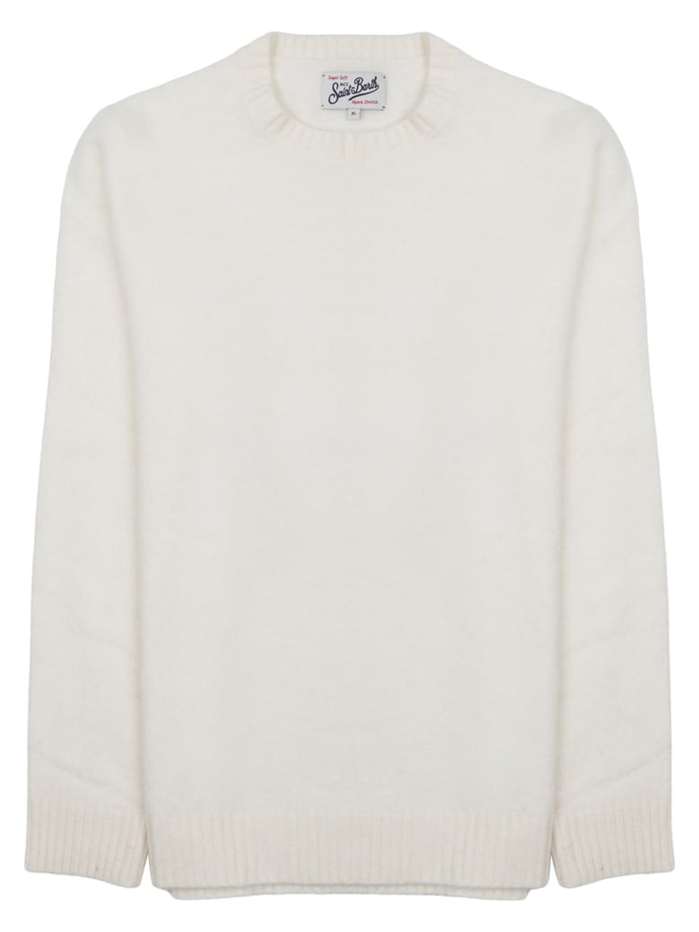 alpaca jumper white by Selfnex