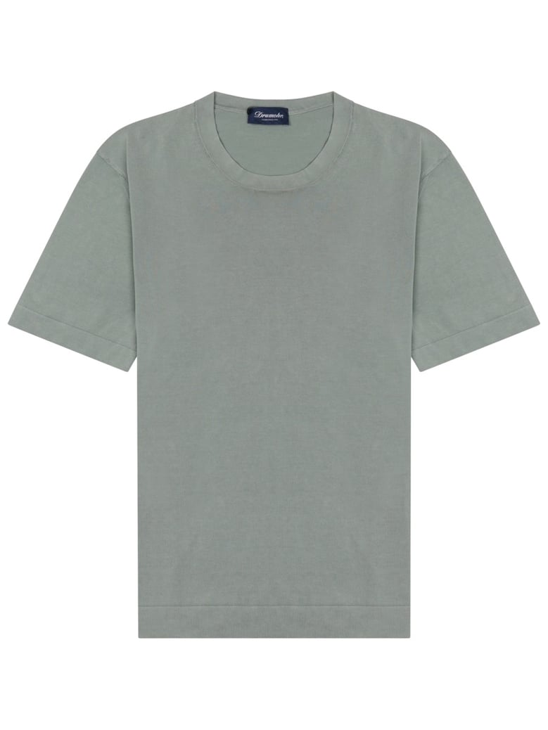 cotton t-shirt in grey by Selfnex