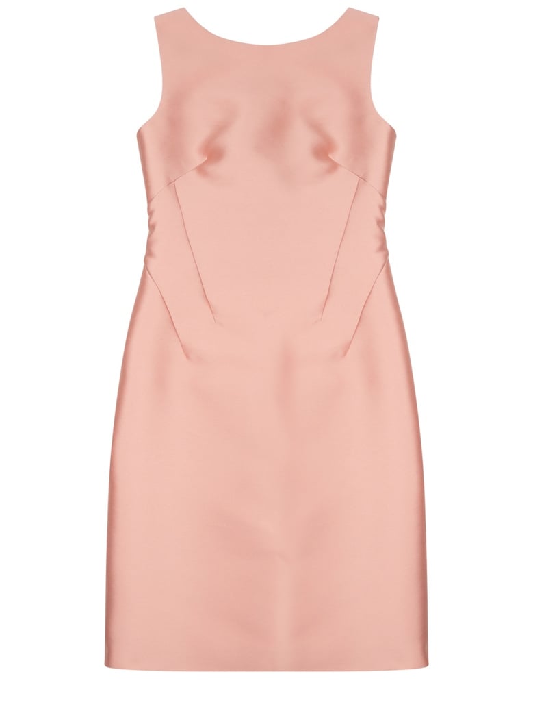 satin midi dress by Selfnex