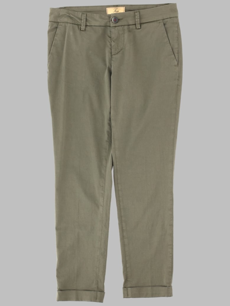 trousers cotton green by Selfnex