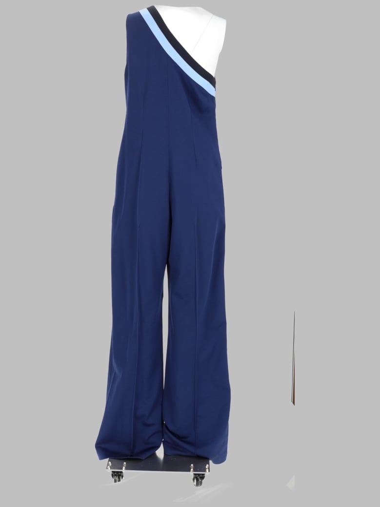 jumpsuit mixed cotton blue by Selfnex