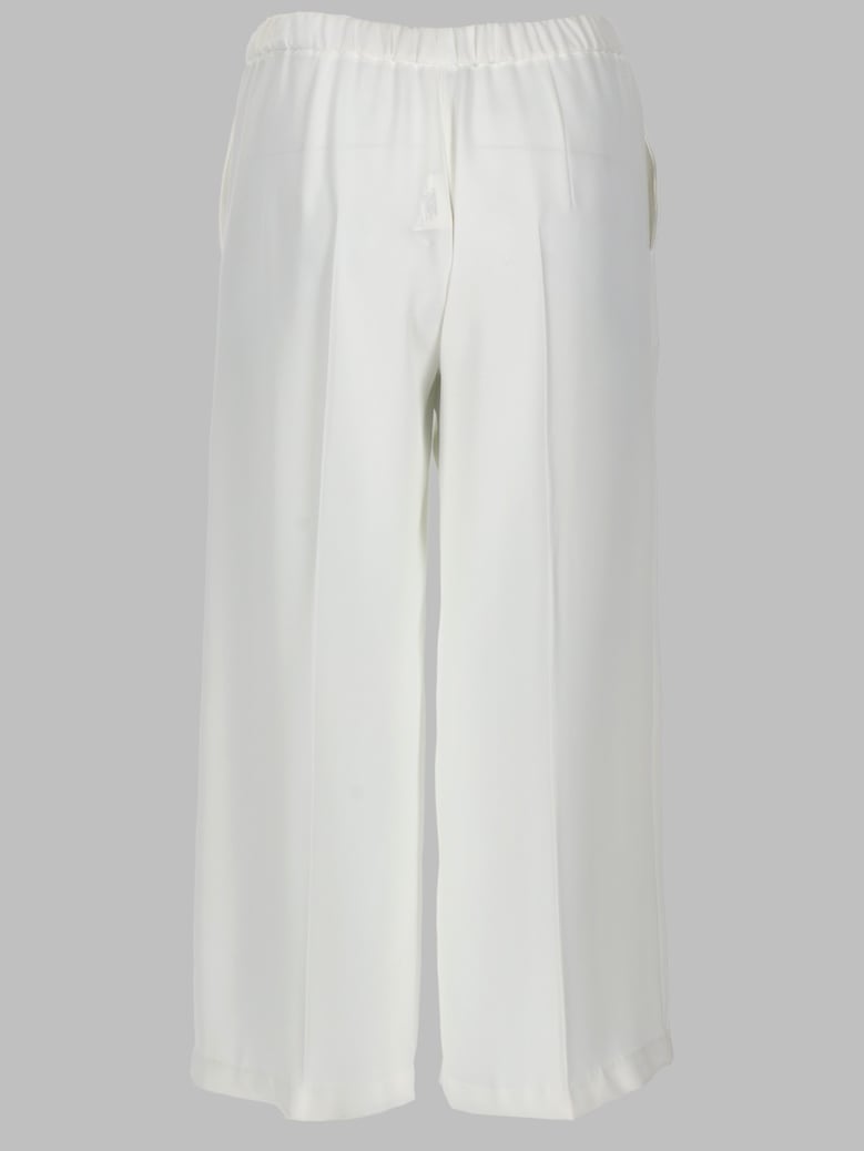 trousers straight white by Selfnex