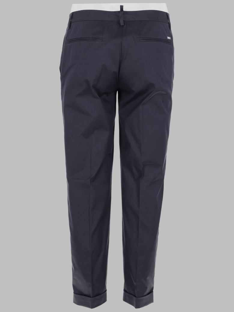 cotton trousers — blue by Selfnex