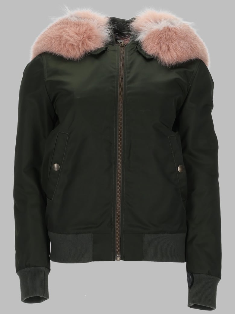 bomber jacket with hood multicolour by Selfnex