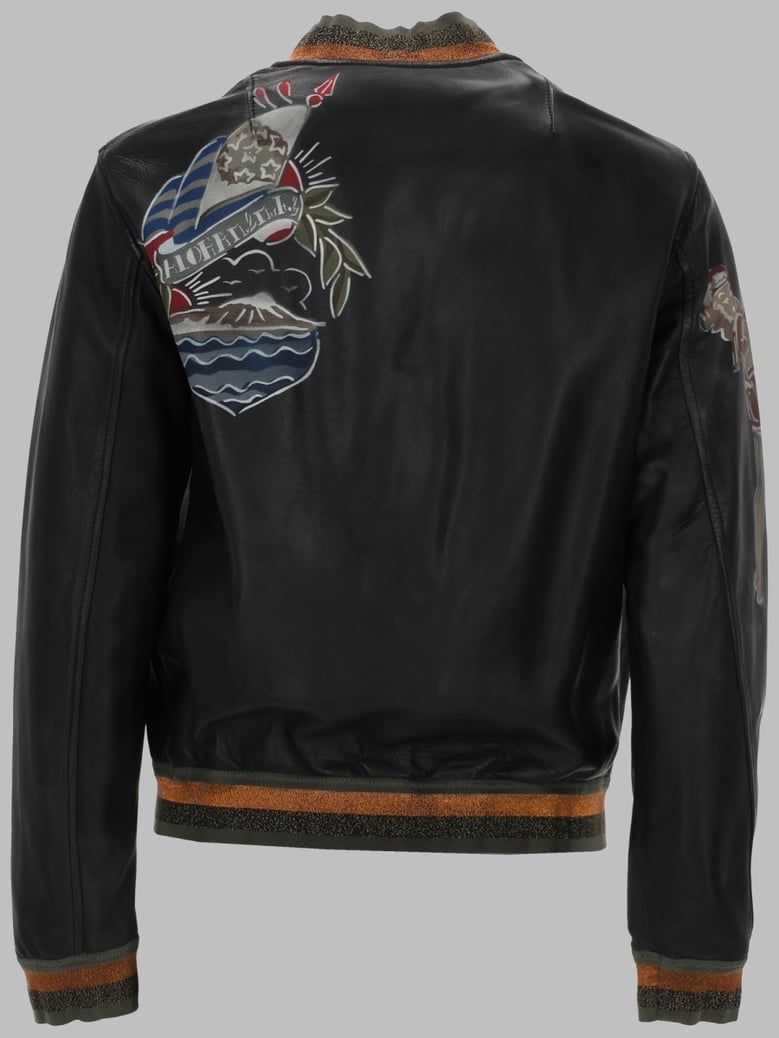 leather jacket black by Selfnex