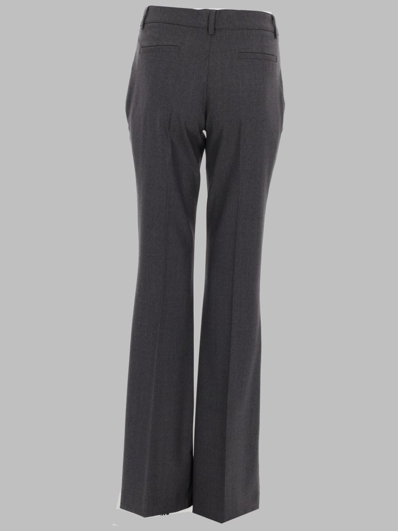 trousers in wool, charcoal by Selfnex