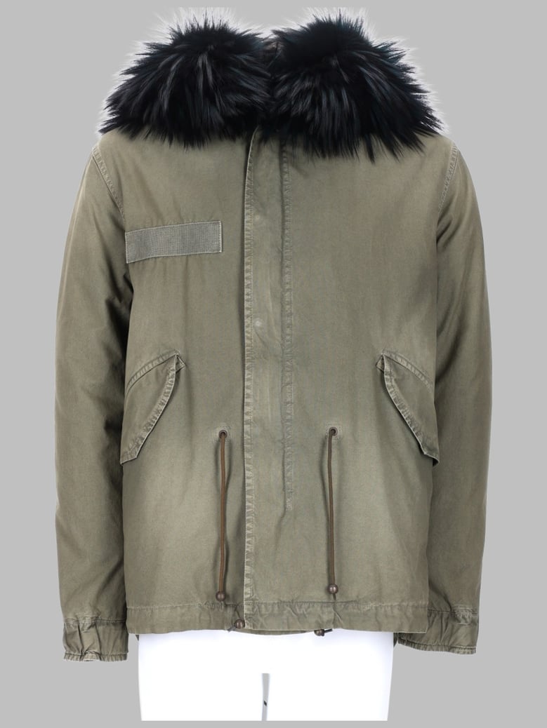 parka 100% cotton green by Selfnex