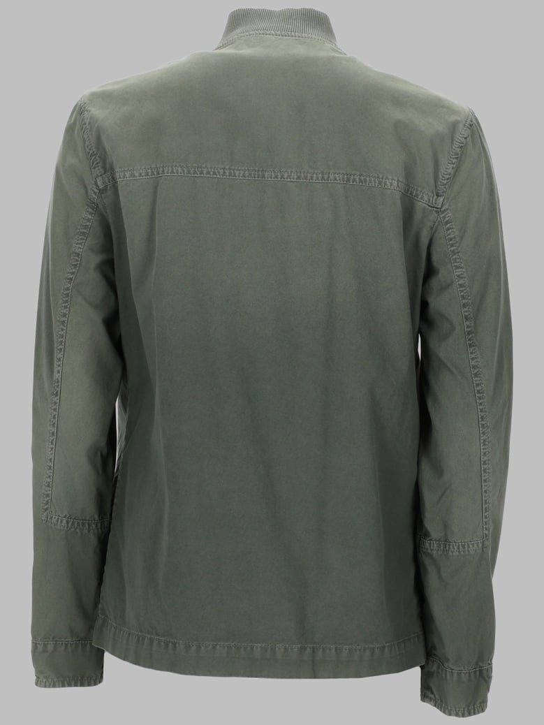 jacket with rhinestone detail, green by Selfnex
