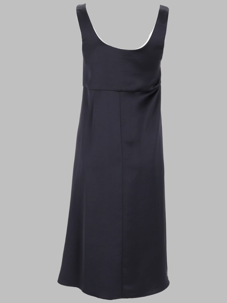 draped dress blue by Selfnex