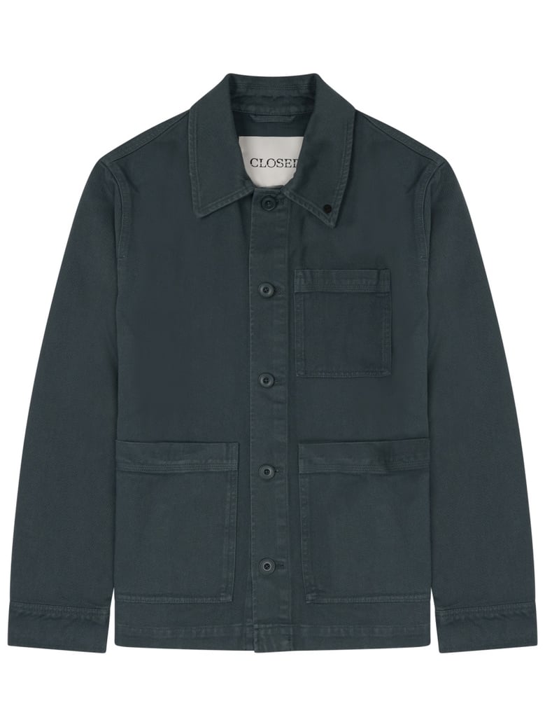 utility jacket in cotton by Selfnex