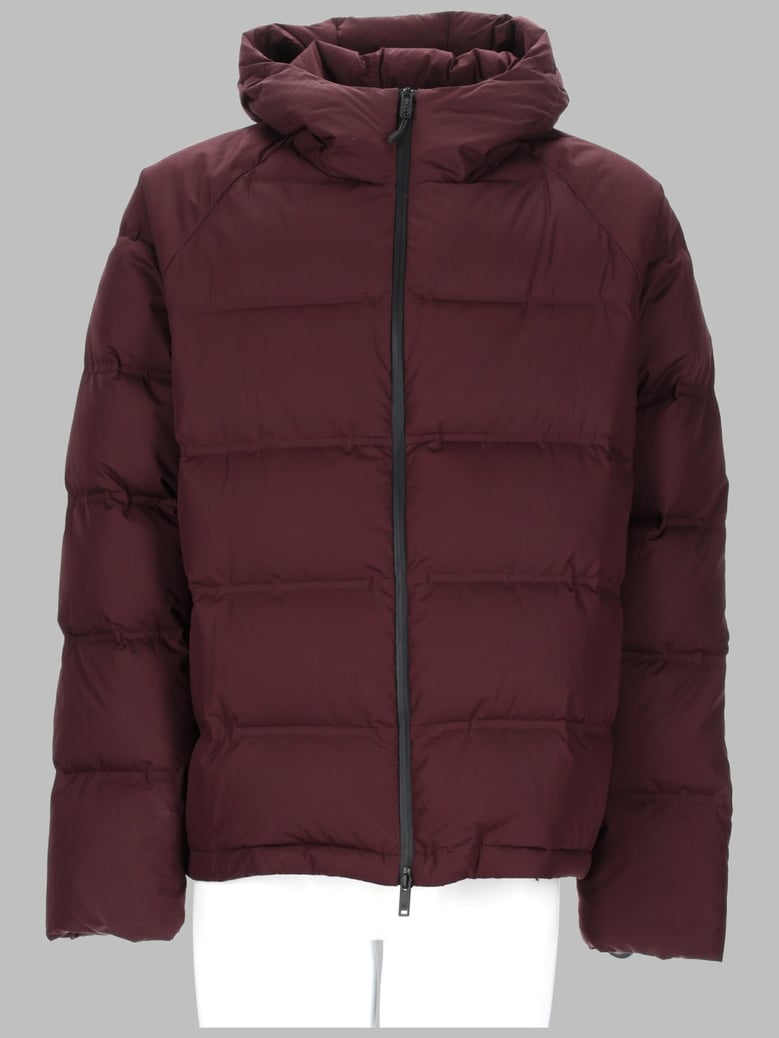 padded jacket red by Selfnex