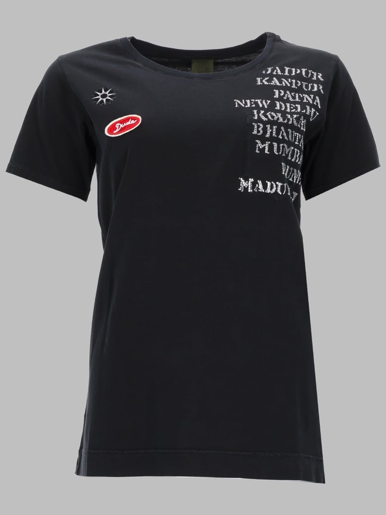 t-shirt multicolour print by Selfnex