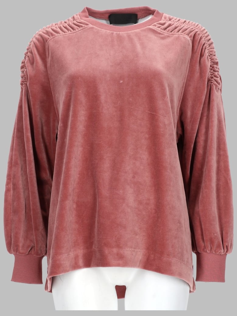 sweatshirt in cotton chenille by Selfnex