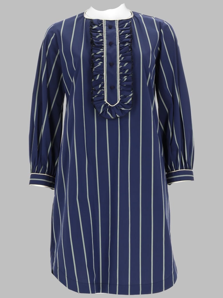 dress midi cotton blue by Selfnex