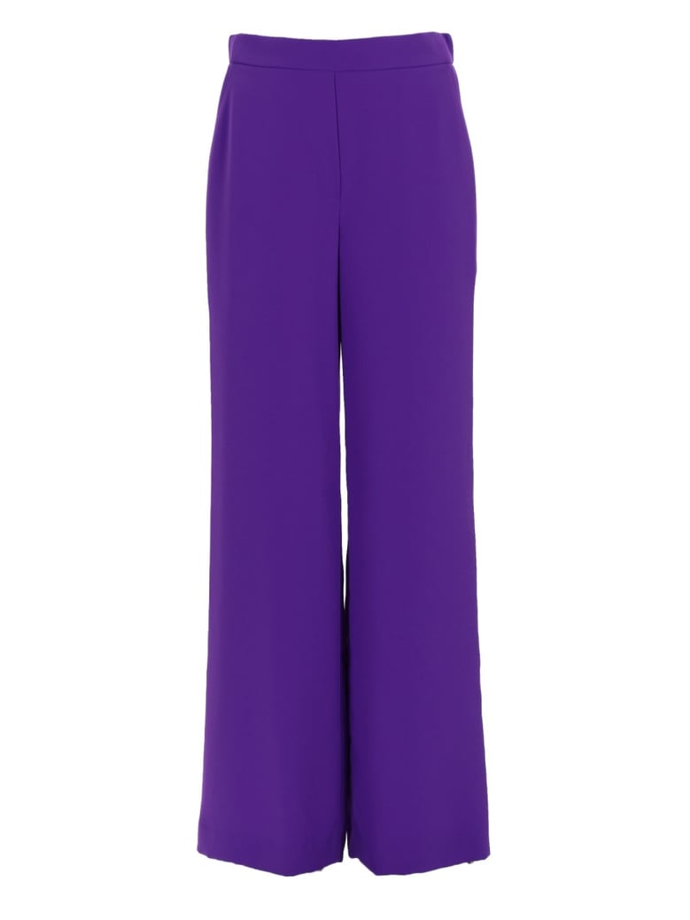 wide-leg trousers panty purple by Selfnex