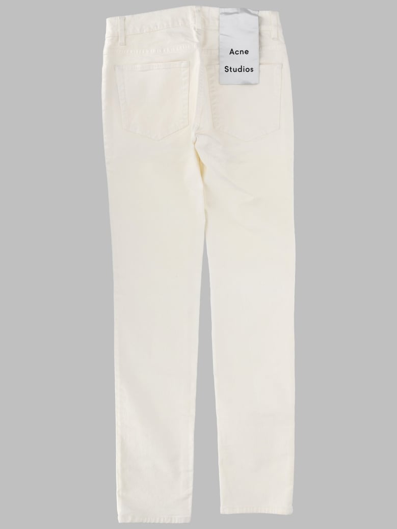 jeans cotton denim white by Selfnex