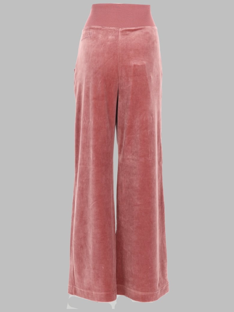 chenille trousers pink by Selfnex