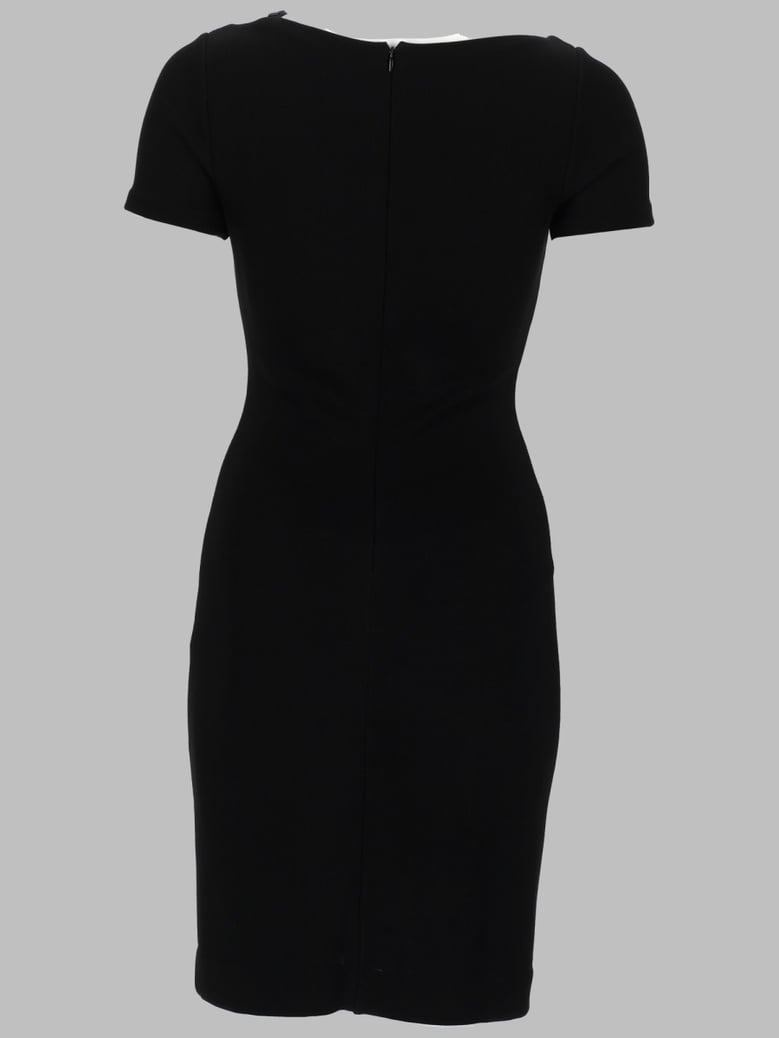 midi viscose dress black by Selfnex