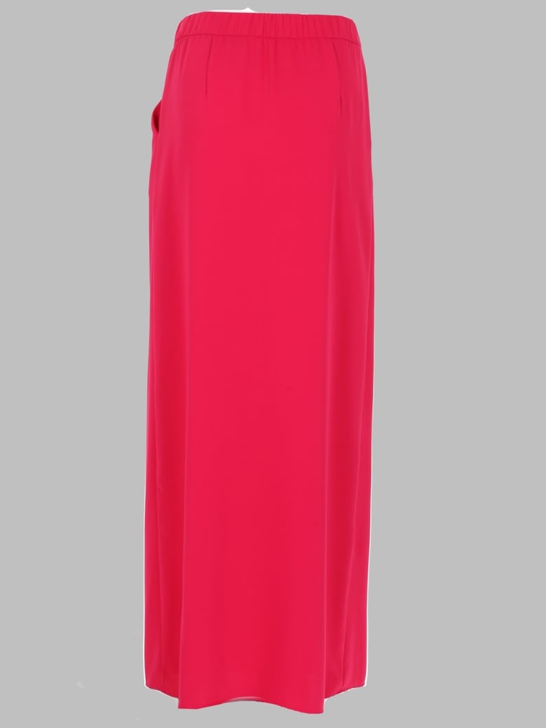 skirt with bow fuchsia by Selfnex