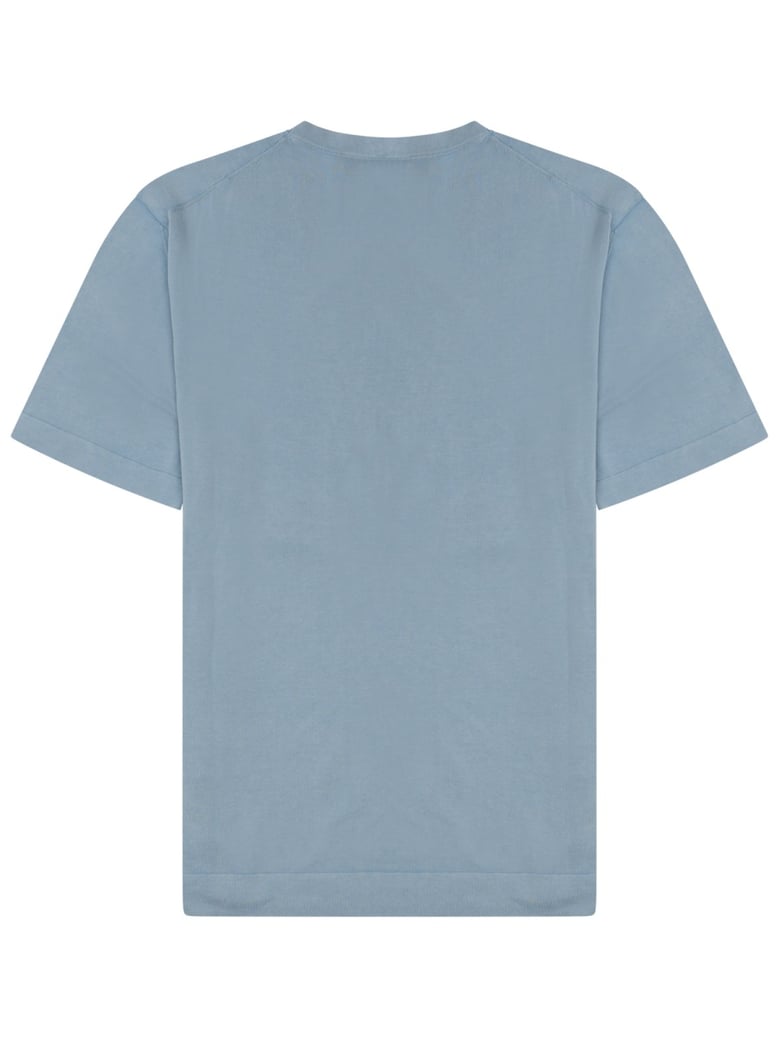 cotton t-shirt in azure by Selfnex