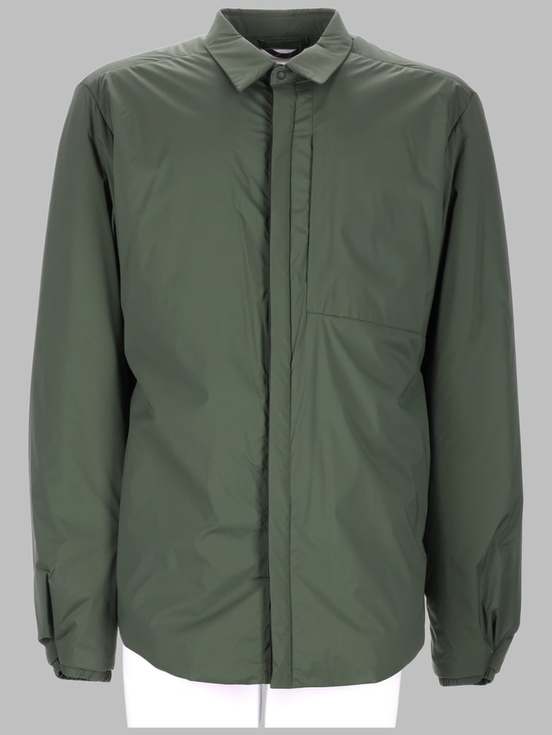 zip jacket green by Selfnex