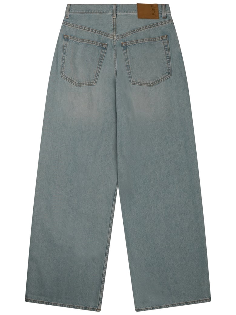 wide fit jeans in blue by Selfnex