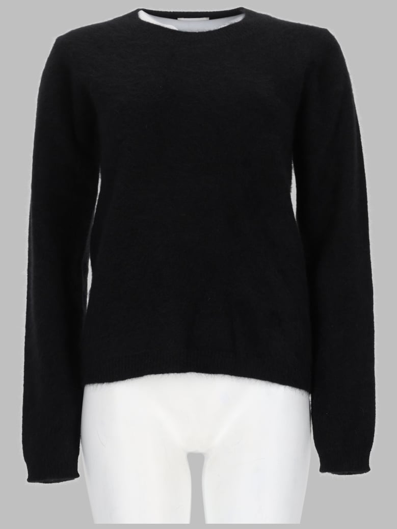 knit jumper black by Selfnex