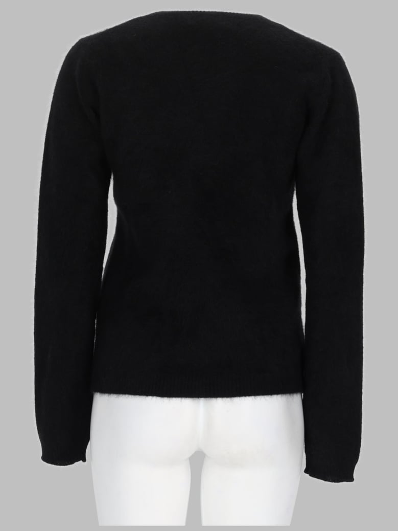 knit jumper black by Selfnex