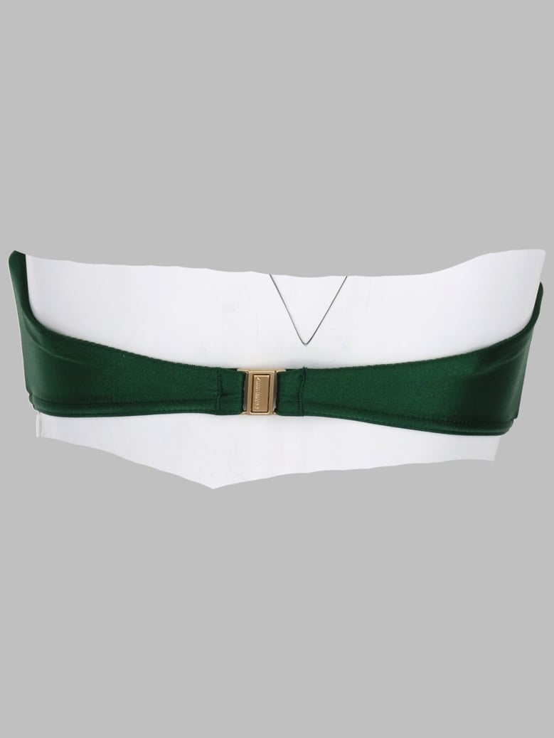 bandeau bra waverly flower green by Selfnex