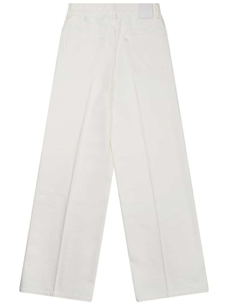 white denim jeans by Selfnex