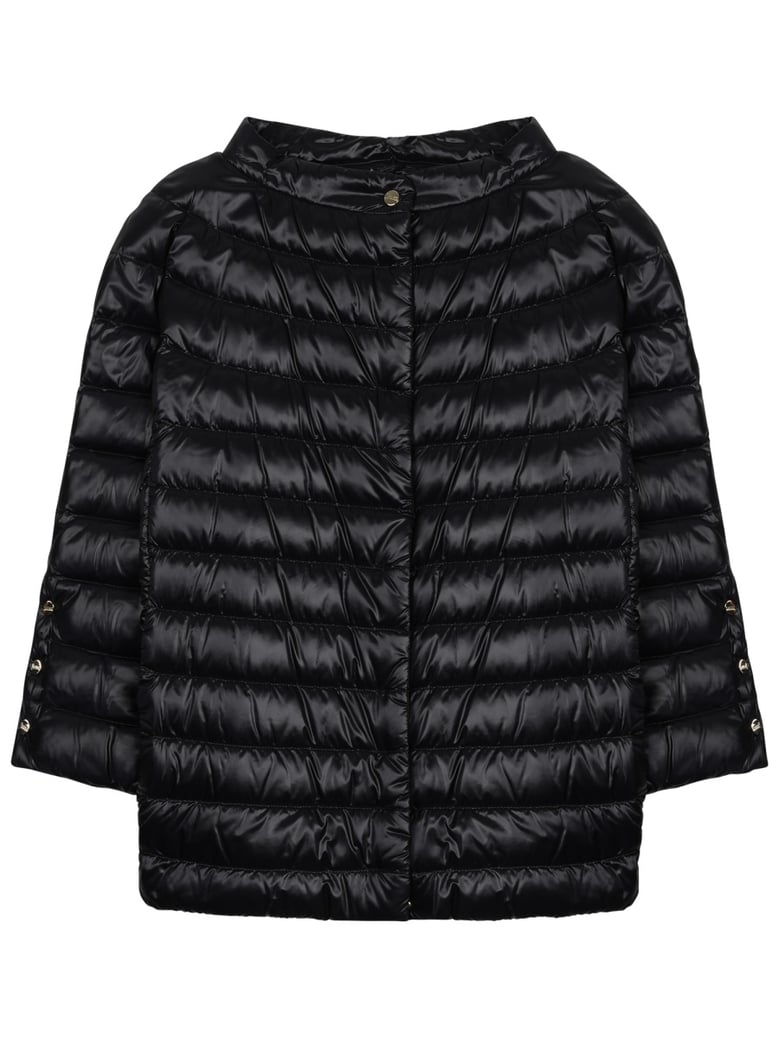 black padded jacket by Selfnex