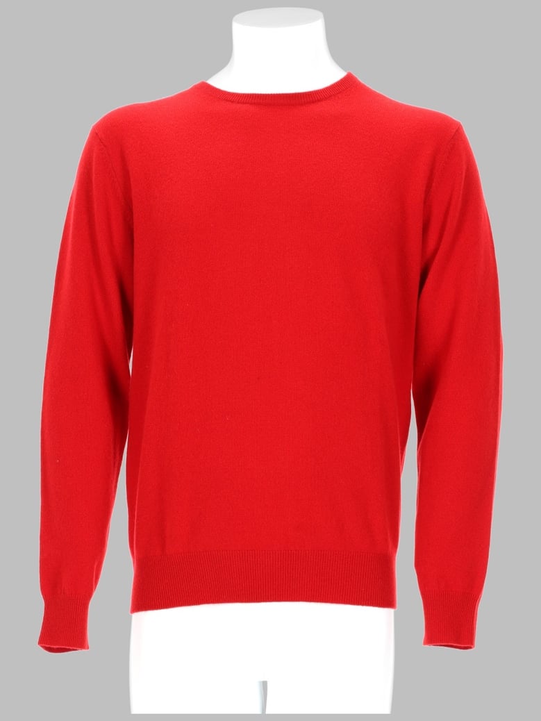 cashmere jumper red by Selfnex