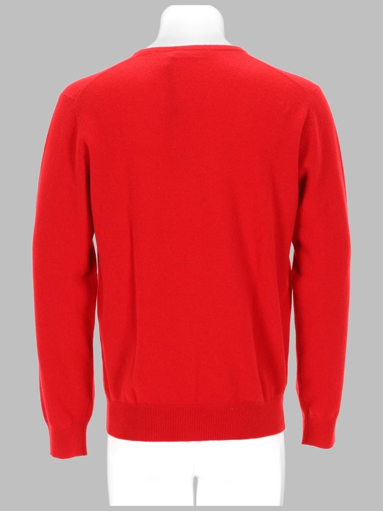 cashmere jumper red by Selfnex