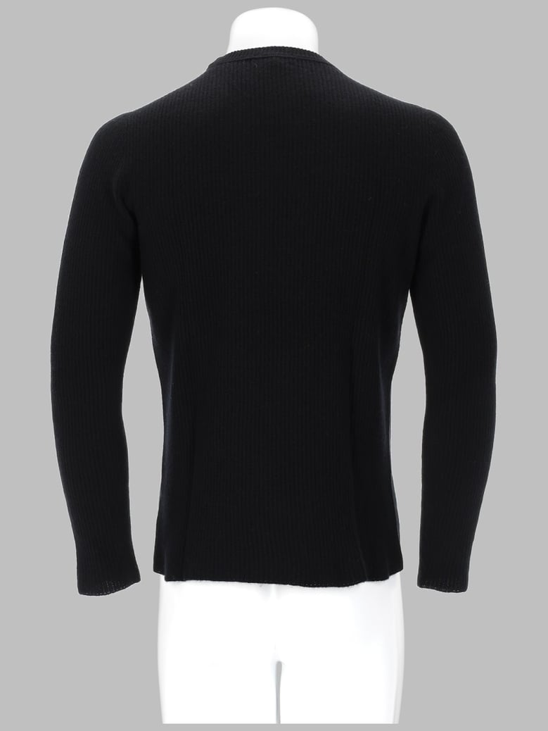 cashmere jumper black by Selfnex