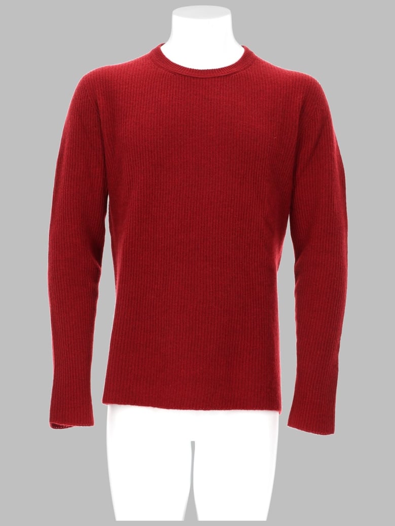 cashmere sweater red by Selfnex