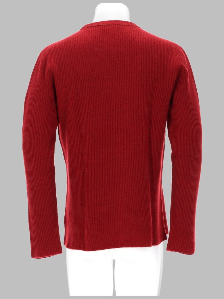 cashmere sweater red by Selfnex