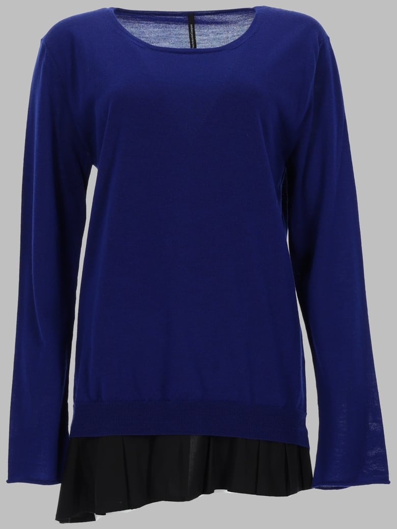 jumper virgin wool blue by Selfnex