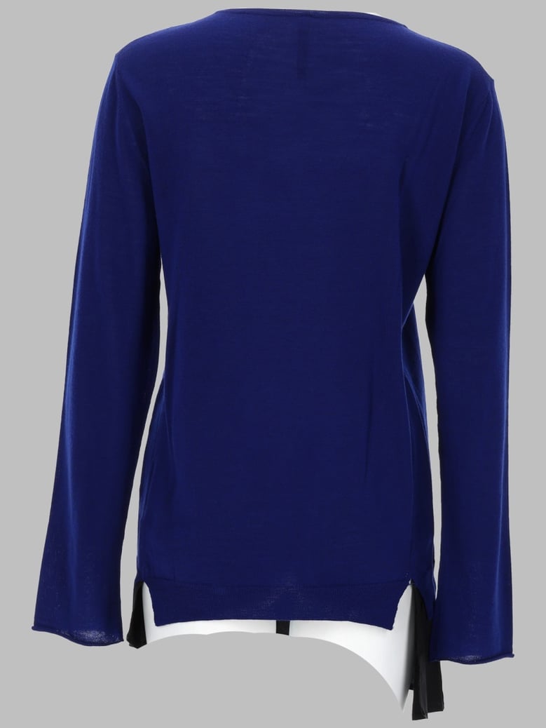 jumper virgin wool blue by Selfnex