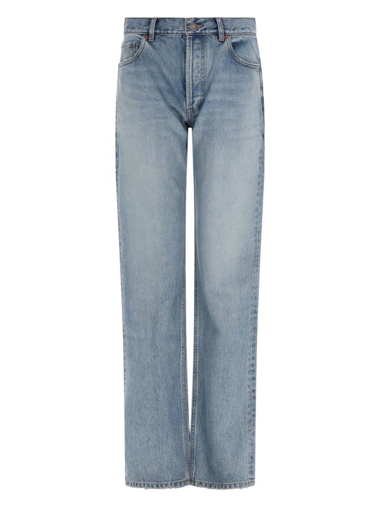jeans straight fit blue by Selfnex
